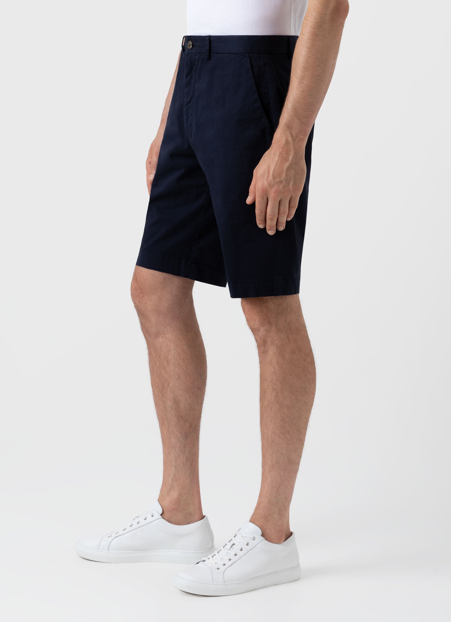 Blue chino cheap shorts mens