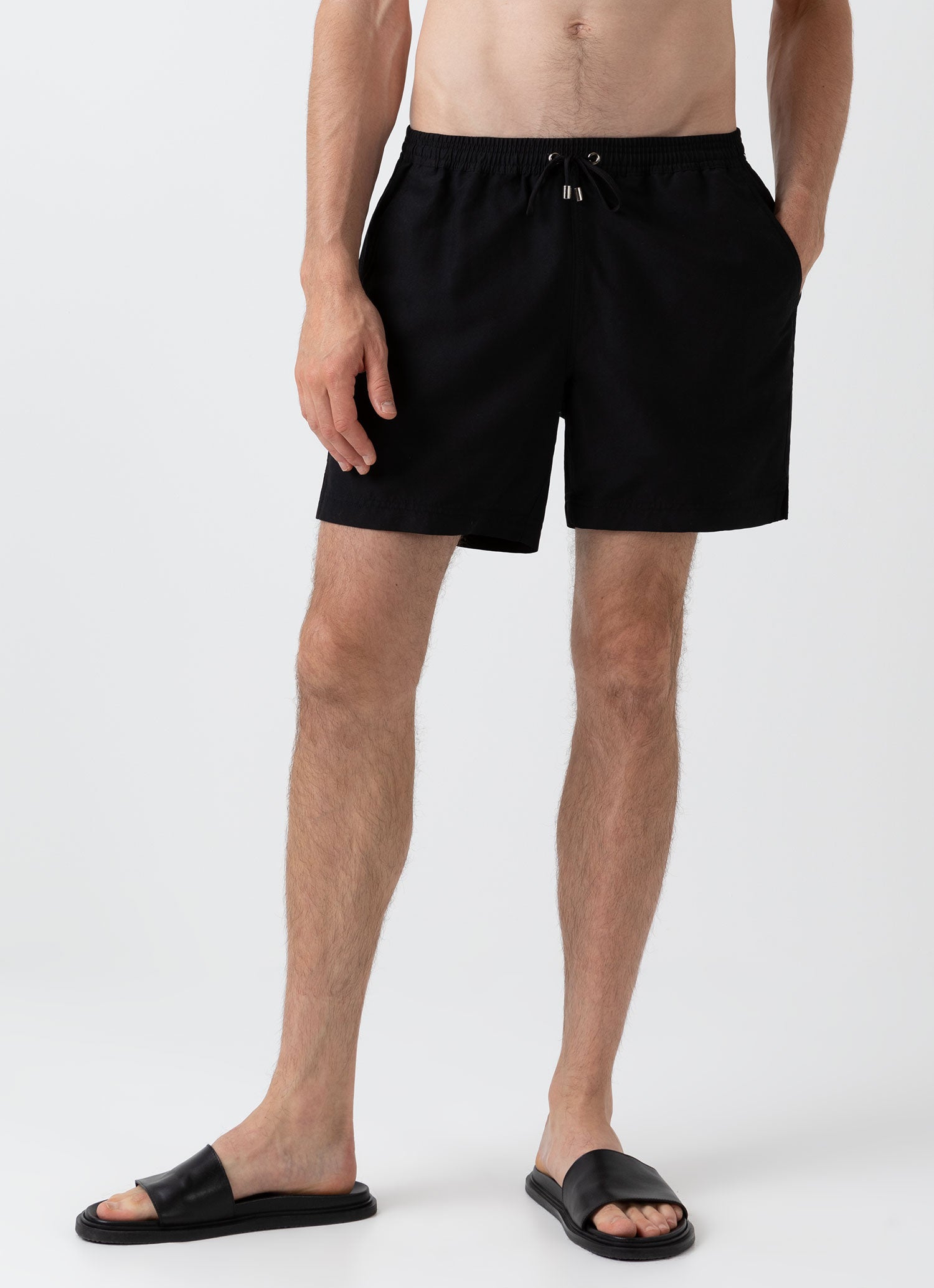 Black 2024 swim shorts