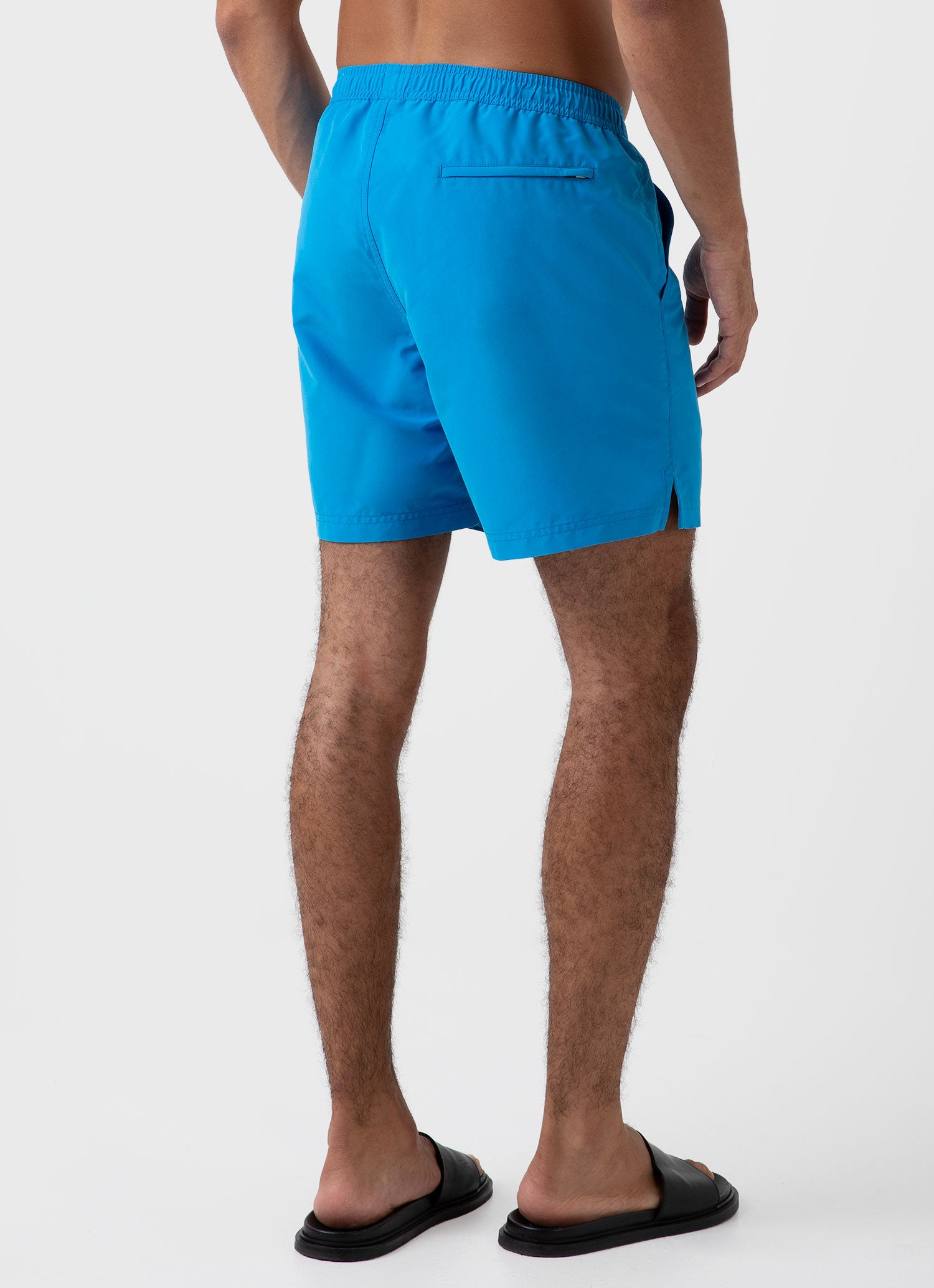 Men's Drawstring Swim Shorts in Turquoise