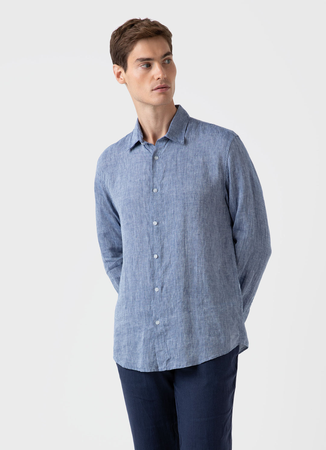 Men’s Long Sleeve Shirts | Sunspel