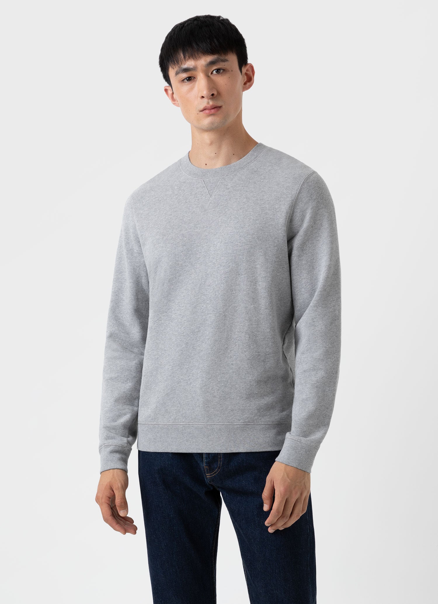 Grey long store sweatshirt