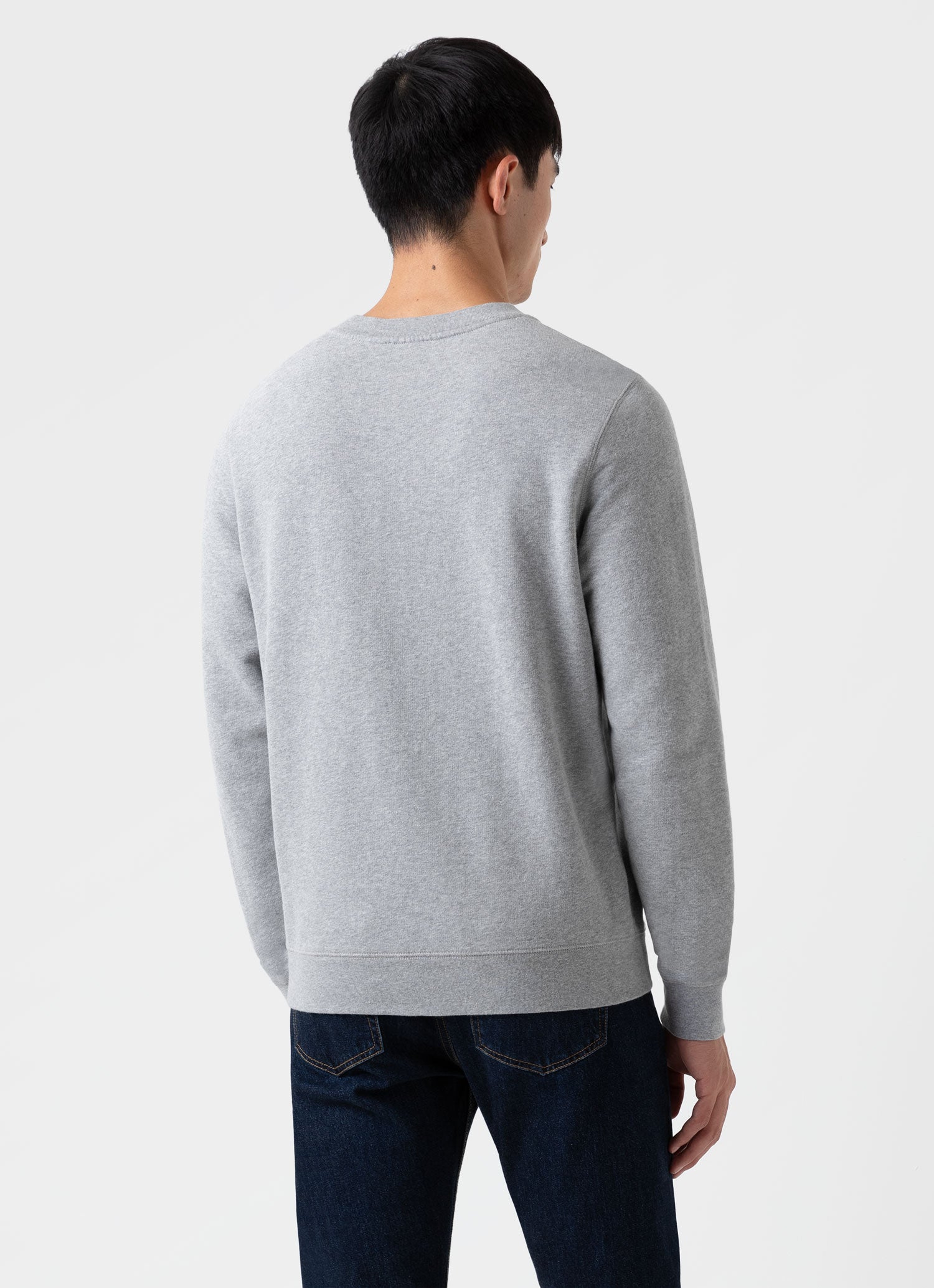 Grey long sale sweatshirt