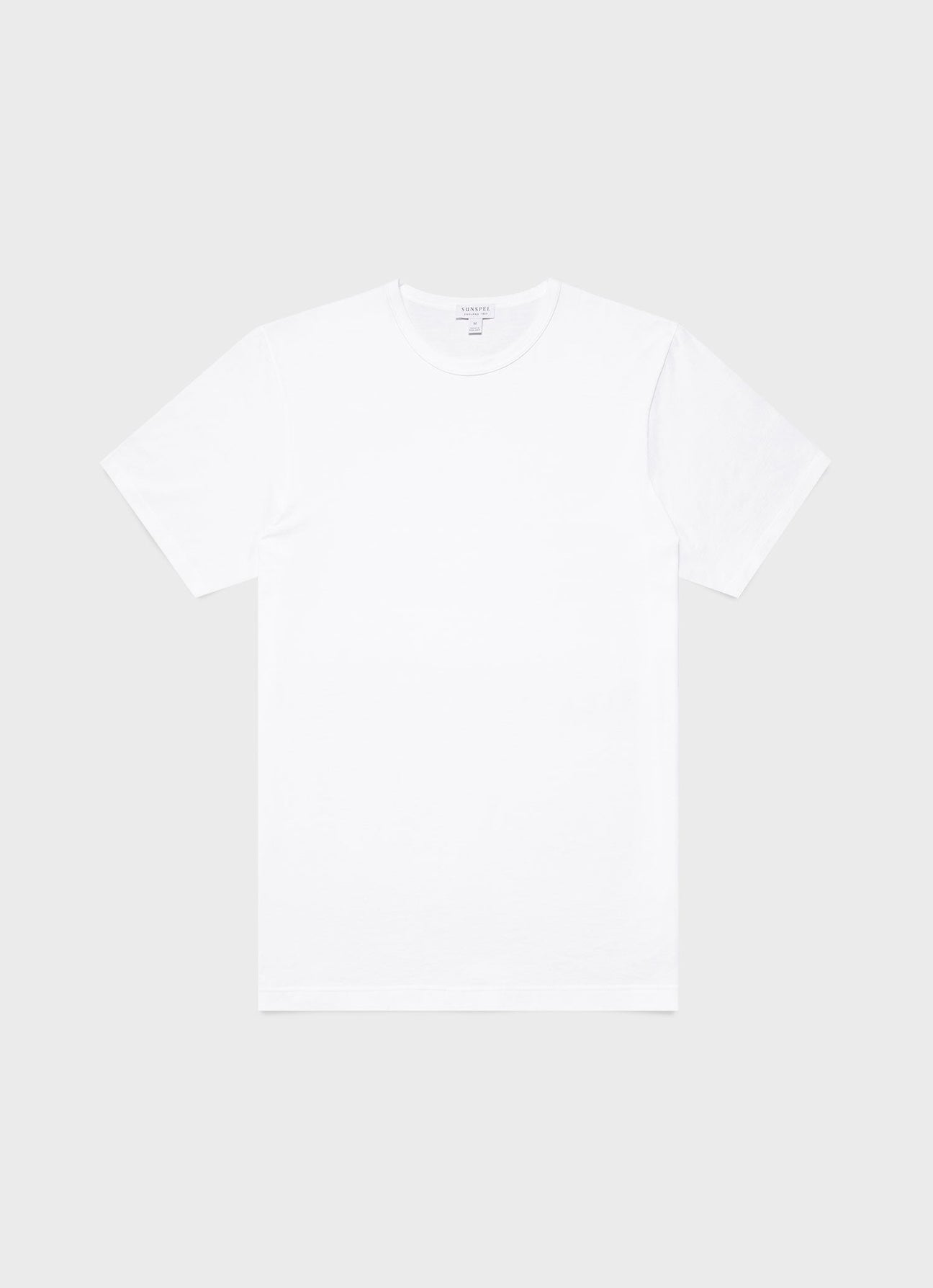 Men's Classic T-shirt in White | Sunspel