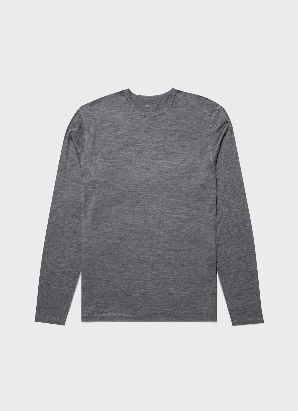 Solid Grey Long Sleeve Shirt