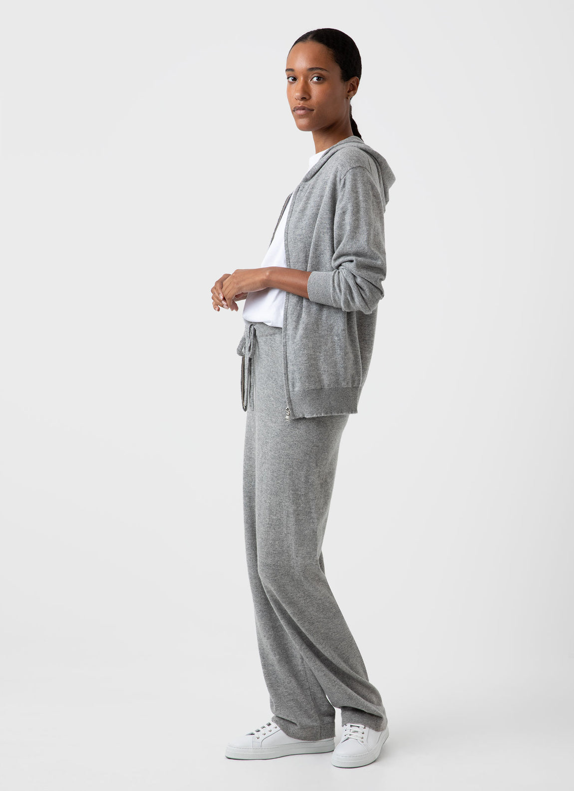 People's Republic of Cashmere Cashmere Sweatpants Ash Grey at CareOfCarl.co