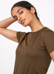 Women's Classic T-shirt in Dark Moss